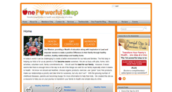 Desktop Screenshot of onepowerfulstep.com